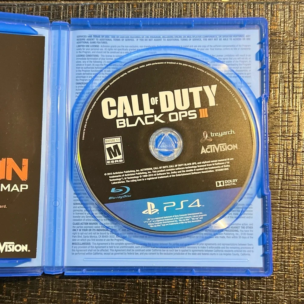PS4 Call of Duty: Black Ops III  Sony PlayStation 4 video game